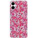 Liberty Bedrukt siliconen hoesje compatibel met Samsung Galaxy A06 wiltshire rouge
