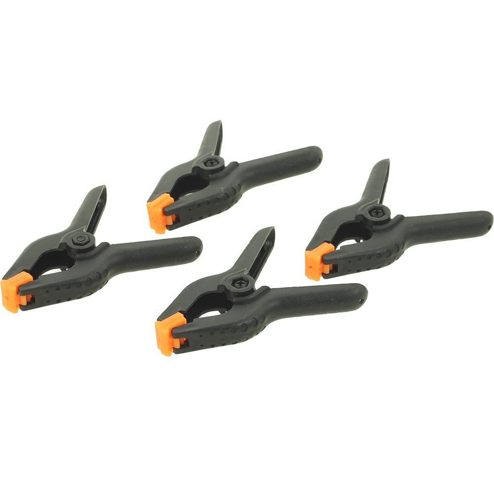 Kamera Express Achtergrond Klem Groot Geel/Zwart (4 stuks)