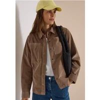 cecil Overshirt van fijn corduroy met borstzakken