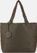 Ilse Jacobsen Reversible Tote Bag BAG08 M - 410718 Army Metallic