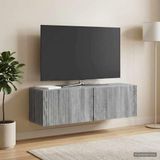 Maison Exclusive - Meuble TV mural 98 x 31 x 30 cm Sonoma gris bois d'ingénierie