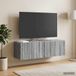 Maison Exclusive - Meuble TV mural 98 x 31 x 30 cm Sonoma gris bois d'ingénierie