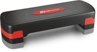 Hop-Sport HS-PP033AS – Aerobic stepper – Verstelbaar 3 hoogtes – Antislip oppervlak – Belastbaar tot 350 kg – Rood