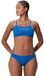 Speedo Endurance+ Logo Thin Strap Bikini Blau UK 36 Femme