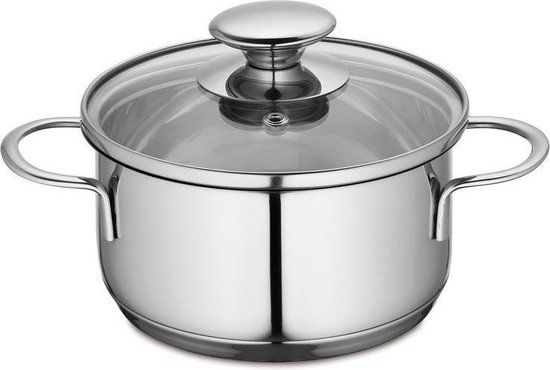 Kuchenprofi Kookpan - 14 cm - 1000 ml - Zilver