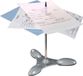 Maped Office Liaspen - metalen sokkel en pen, Grijs