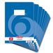 Herlitz 3322708 notitieboek, A4, gelinieerd, rechts, links, L 27 32 p 8 motieven 10 stuks (import Duitsland)