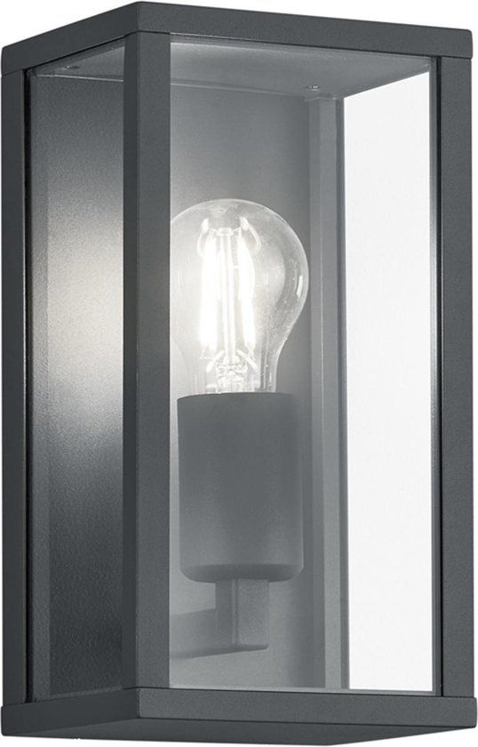 BES LED Trion Garinola - LED Tuinlamp - Wand - E27 - Antraciet