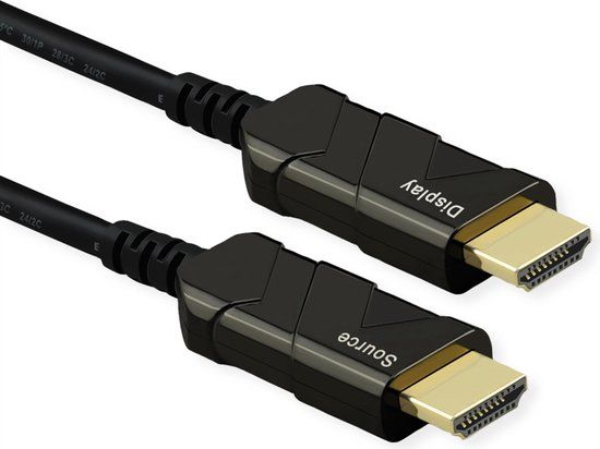 Roline Ultra HDMI Actieve Optische 8K Kabel, 15 m