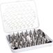 Schneider Silikomart Metalen Spuitvormen Set van 36