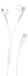 XO Bedrade oordopjes met USB-C aansluiting, wit. In-ear model, 1,2 meter lang
