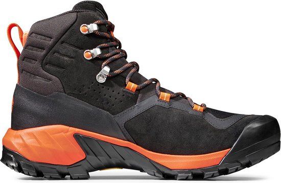 Mammut Sapuen High GTX Bergschoenen - Zwart/Rood - Heren - Maat 46 2/3