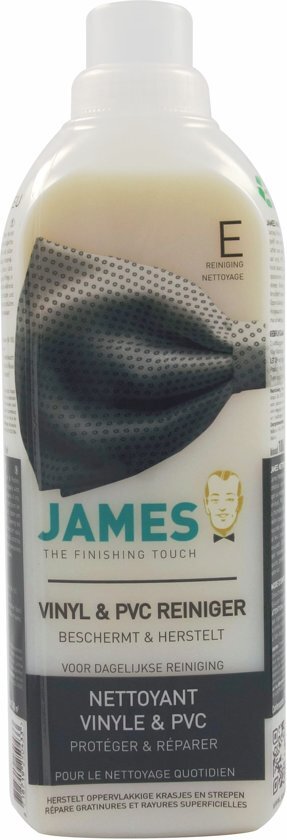 James B.V. James Vinyl & PVC reiniger Beschermt & Herstelt