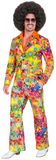 Widmann SRL Super 60s Peace And Love 2delig Kostuum - Man - L - Multicolor