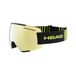 HEAD Unisex volwassenen F-LYT ski- en snowboardbril, limoen/zwart, L