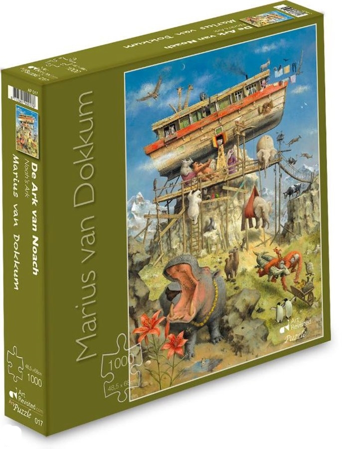 Art Revisited De Ark van Noach - Marius van Dokkum Puzzel (1000 stukjes
