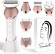Sansbeauté® 6-in-1 Ladyshave | Wit - Epilator, Trimmer & Meer | USB Oplaadbaar