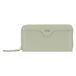 THUN - Portemonnee met ritssluiting, groen - kunstleer - Collectie Sempre con me - 20 x 3 x 10,5 cm