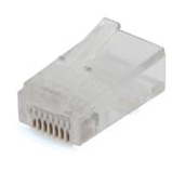 Velleman CAT6 RJ45 8P8C plug met invoerhulp 25 stuks