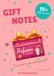 Gift Notes / 75+ / Unisex