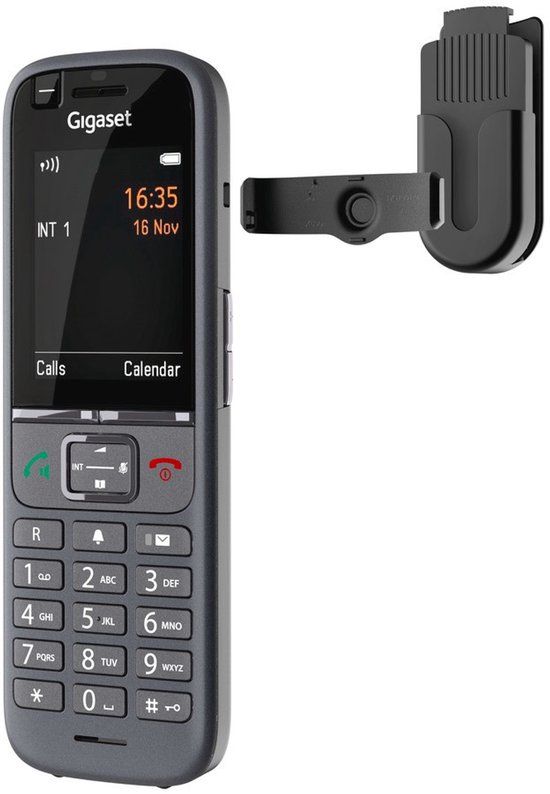 Gigaset S30852-Z2974-R102 Riemklem, Zwart