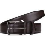 LLOYD Ceinture en cuir fine W85 Marron Foncé Marron