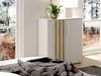 Commode GONZOLA 2 portes blanc
