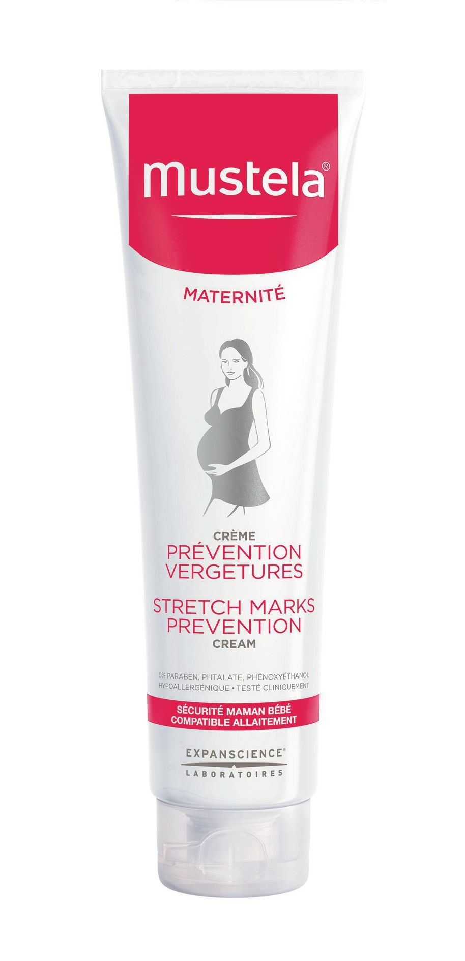 Mustela Stretch Marks Prevention Cream Fragrance Free 150ml