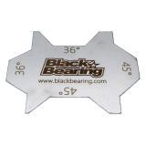 Black Bearing Hulpmiddel voor het meten van de hoek van de helmlagers black bearing