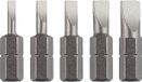 KWB Torsie Bitset - Sleufkop 2,3,4,5 en 6 mm - Lengte 25 mm - 5 stuks