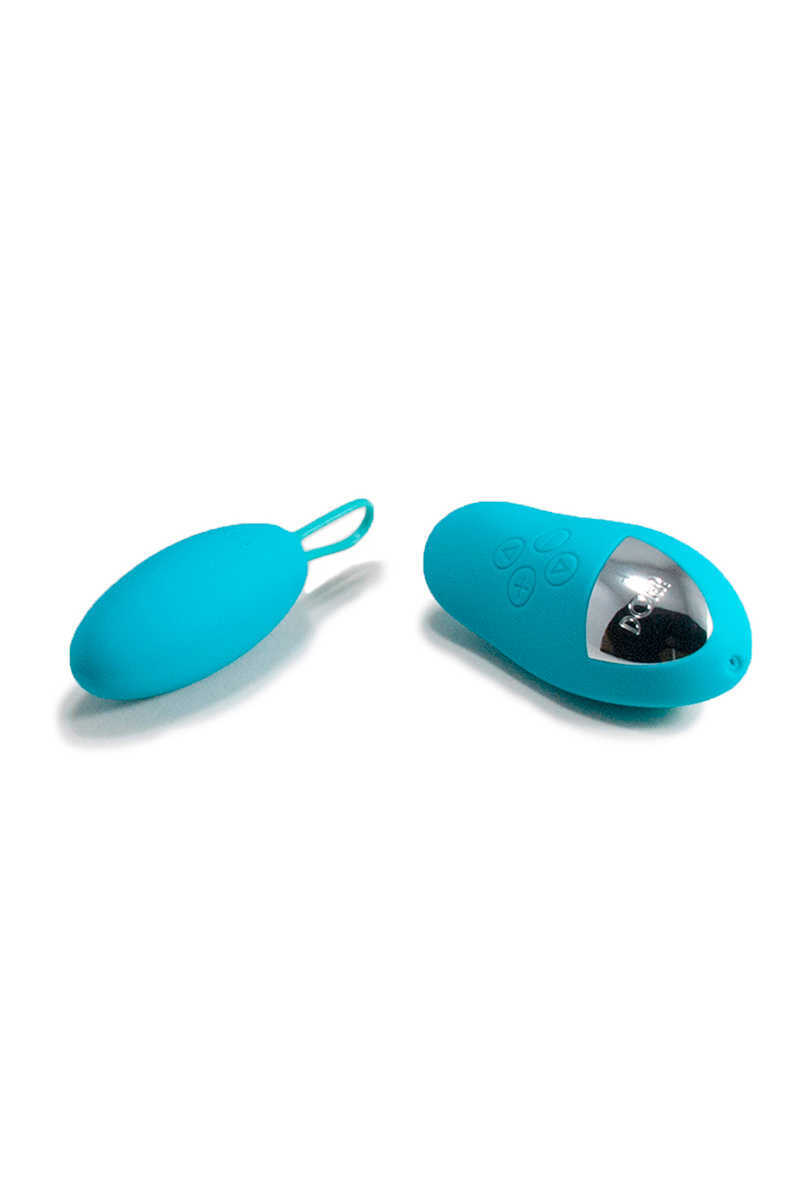 Dörr 2-in-1 Seks Toy: Ei + Oplegvibrator