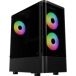 Gamdias Talos E3 CG RGB Boîtier Moyen Tour ATX avec Panneaux Vitrés (Noir)
