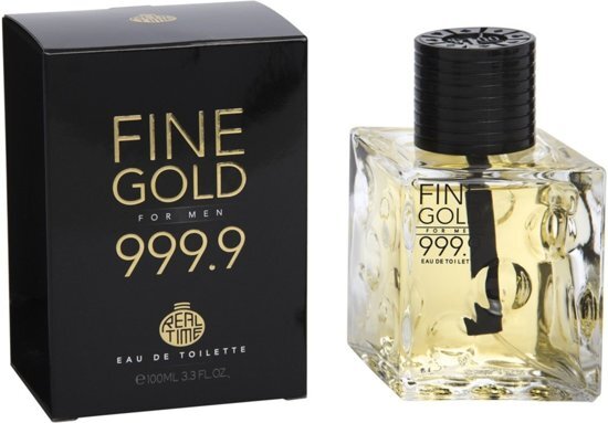 Real time eau de toilette Fine Gold for Men