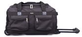 MORVAN Sac de voyage à roulettes, 43 l, 1,83 kg, 28 x 52 x 28 cm (HxLxP)