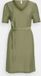 ONLY - ONLCELINE PAULA SS V-NECK DRESS LIFE WVN - Meisjes - Mini jurken - XS - Deep Lichen Green