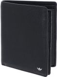 Golden Head Leren portemonnee Capri RFID Protect Kombischeintasche 1230 Schwarz zwart