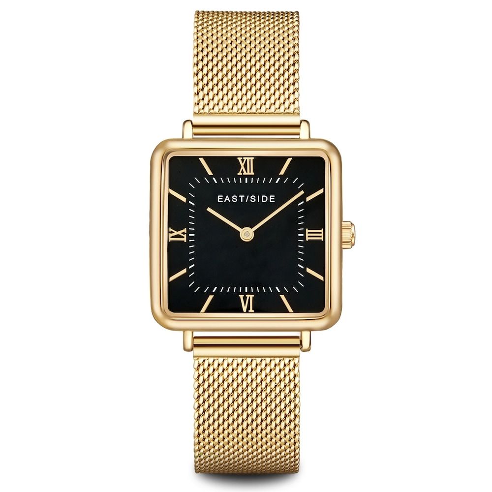 EASTSIDE Quartz horloge Grand - Geelgoud Edelstaal - Dames