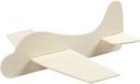Creativ company Vliegtuig bouwpakket - hout - Beige
