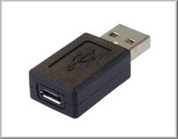 PremiumCord USB adapter micro USB B/Female - USB A/Male