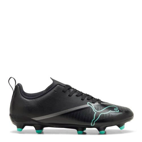 PUMA ULTRA 7 PLAY FG/AG Jr Unisex Sportschoenen - PUMA Black-Intense Mint