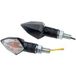 STR8 Clignotants Rubis noir / transparent