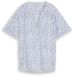Tom Tailor Chemisier à motif - Taille 42 - petites feuilles blanches