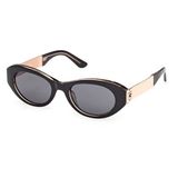 Guess GU00261-H Dames Zonnebril Zwart Smoke/CAT3 Vrouw
