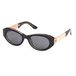 Guess GU00261-H Dames Zonnebril Zwart Smoke/CAT3 Vrouw