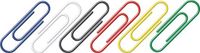 Alco paperclips - 26mm - rond - doos a 100 stuks assorti kleuren - AL-256A