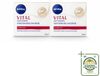 NIVEA 2 x VITAL Crème de jour Anti-rides Soin du visage Fortifiant 50 ml