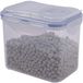 Ibenzoa® 100% Boîte de rangement multifonctionnelle étanche de 1 litre avec fermeture de sécurité