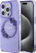 Guess Glossy Ring Back Case for Apple iPhone 15 Pro - Purple