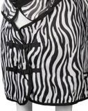 Horka Anti-vliegen Rijdeken Met Hals Zebraprint Maat 135/185