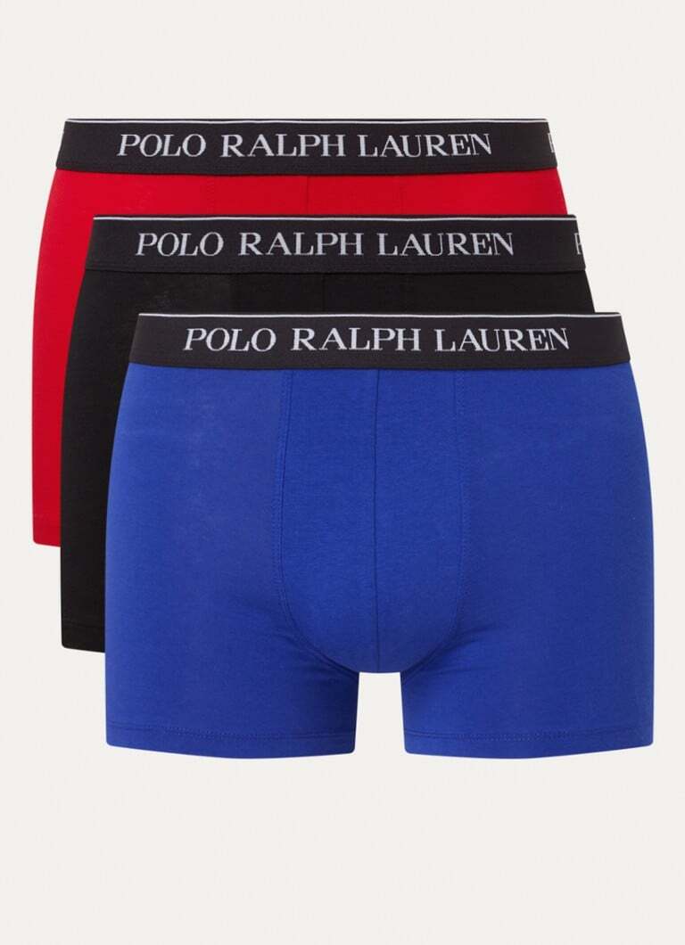 Ralph Lauren Ralph Lauren Boxershorts met logoband in 3-pack